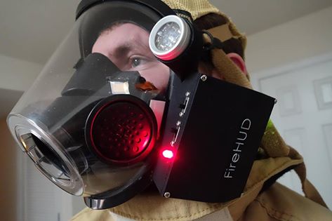 Zack Braun and Tyler Sisk invented FireHUD, a device to help keep firefighters safe. The heads-up-display system attaches to a firefighter’s mask and measures heart rate, respiratory rate, blood oxygen level, the firefighter’s body temperature, and the external temperature. This information will help firefighters determine if they are overexerting themselves and putting their health at risk.The invention won first place in Georgia Tech’s InVenture Prize. The team represents the Institute in the ACC In Zack Braun and Tyler Sisk invented FireHUD, a device to help keep firefighters safe. The heads-up-display system attaches to a firefighter’s mask and measures heart rate, respiratory rate, blood oxygen level, the firefighter’s body temperature, and the external temperature. This information will help firefighters determine if they are overexerting themselves and putting their health at risk.The invention won first place in Georgia Tech’s InVenture Prize. The team represents the Institute in the ACC In